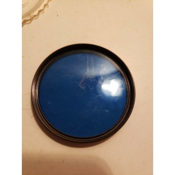 Lumix 55mm 80A Blue Filter, Made in Japan, w/plastic case - Picture 3 of 3